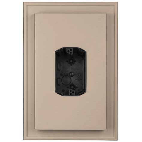 electrical box edge mount|Exterior Electrical Mounting Blocks (UL Listed).